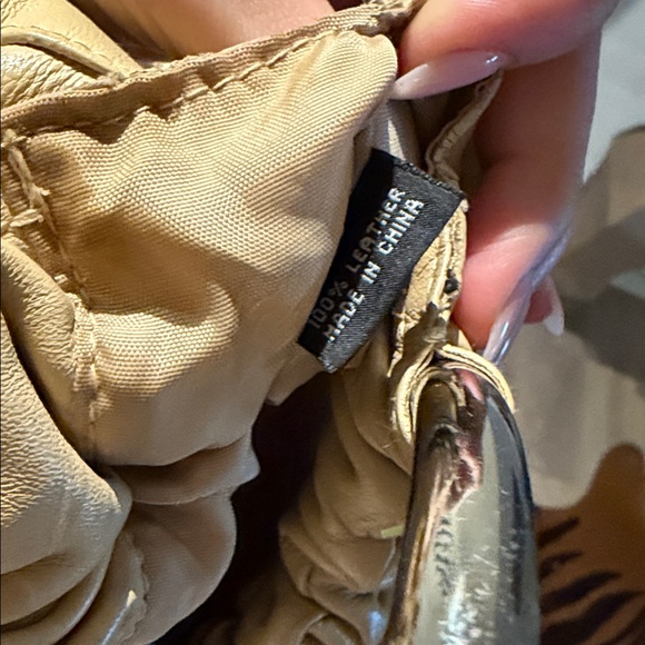 VTG leather handle bag✨✨ - Picture 3 of 4